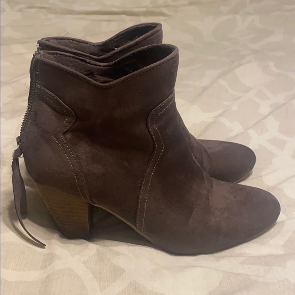 Report Brand suede booties from Stitch Fix